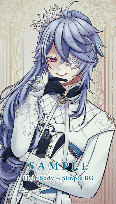 Half Body + Simple BG