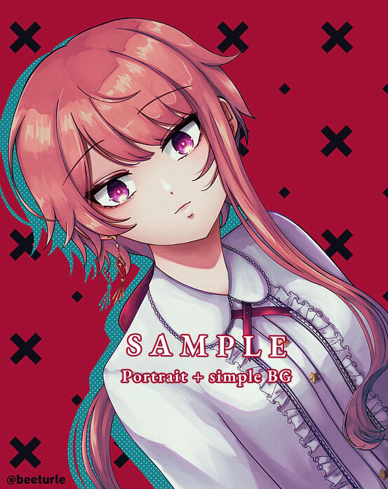 Portrait + Simple BG